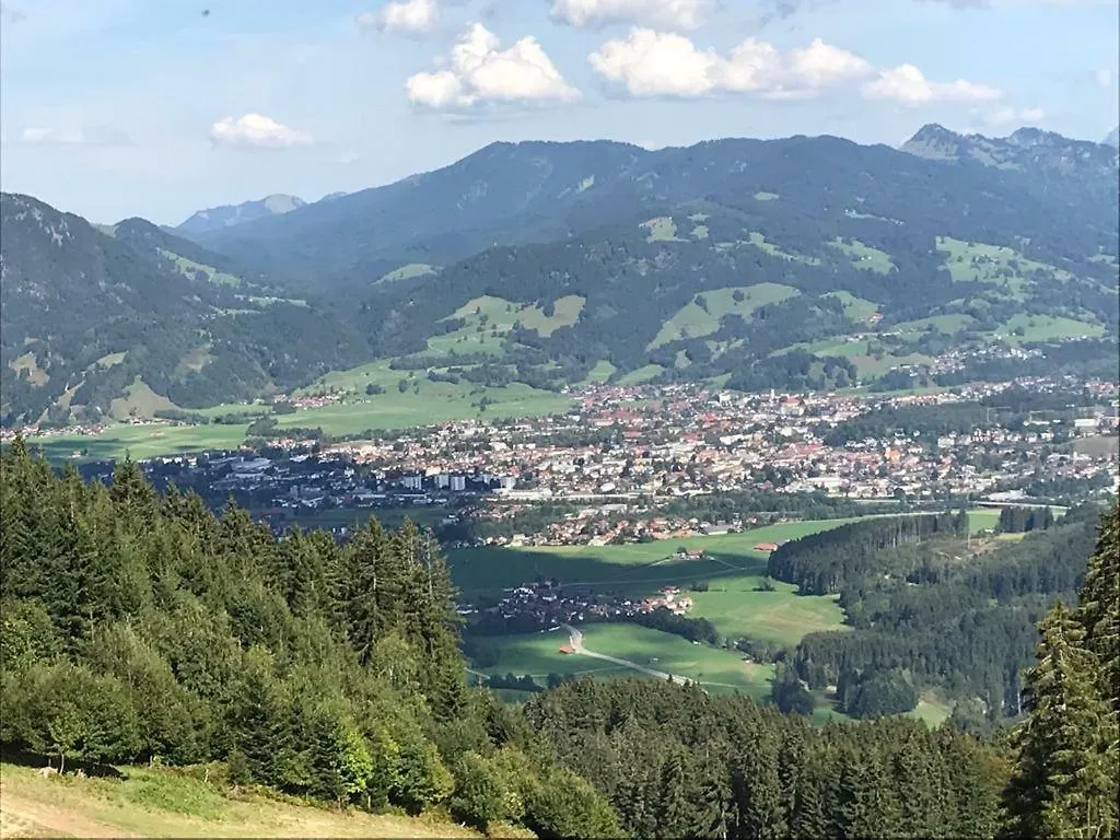 Ferienwohnung Heyde Alpengipfelblick Oberstdorf